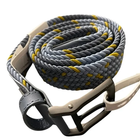 Nike Golf G Flex Woven Stretch Belt Pastel Blue Weave Men's Large (40-42) New - Picture 1 of 5